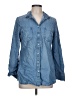 Merona 100% Lyocell Blue Denim Jacket Size L - photo 1
