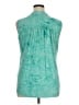 New Directions Teal Sleeveless Blouse Size 1X - photo 2