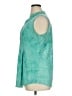 New Directions Teal Sleeveless Blouse Size 1X - photo 5
