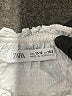 Zara Solid White Long Sleeve Blouse Size 11 - 12 - photo 3