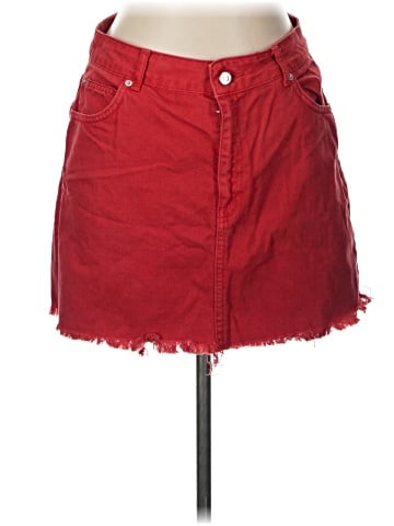 Topshop Denim Skirt (view 1)