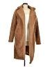 Angashion Brown Coat Size M - photo 1
