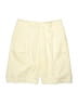 Womyn Solid Yellow Shorts Size 8 - photo 1