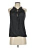 Bordeaux 100% Modal Gray Sleeveless Blouse Size S - photo 1
