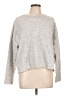 Lucky Brand Solid Gray Pullover Sweater Size L - photo 1
