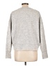 Lucky Brand Solid Gray Pullover Sweater Size L - photo 2
