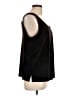 Bob Mackie Black Brown Sleeveless Blouse Size L - photo 4