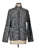 Zenergy by Chico's Animal Print Silver Jacket Size Lg (2) - photo 1