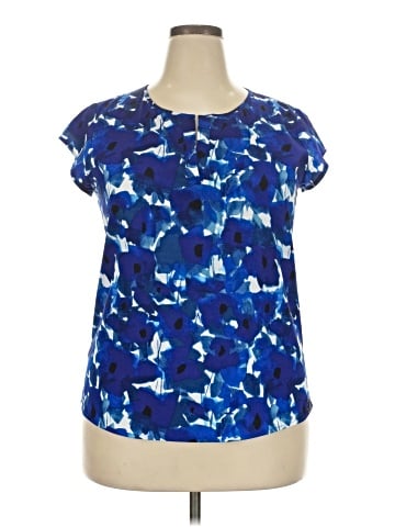 Ivanka Trump Short Sleeve Blouse (view 1)