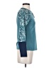 Carve Designs Teal Long Sleeve Top Size XS - photo 4