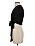 sozy Black Short Sleeve Top Size S - photo 5