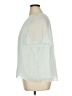 Halogen 100% Polyester Ivory Short Sleeve Blouse Size XL - photo 5