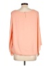 Alyx 100% Polyester Orange 3/4 Sleeve Blouse Size L - photo 2