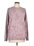 Athleta Paisley Burgundy Pullover Sweater Size M - photo 1