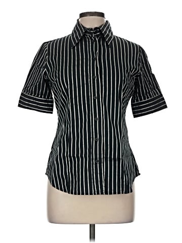 New York & Company Short Sleeve Blouse (view 1)