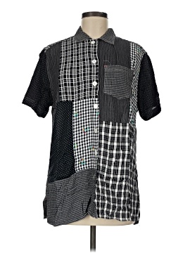 Carole Little Short Sleeve Button Down Shirt