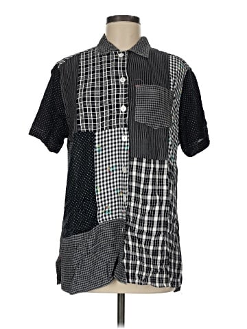 Carole Little Short Sleeve Button-Down Shirt (view 1)