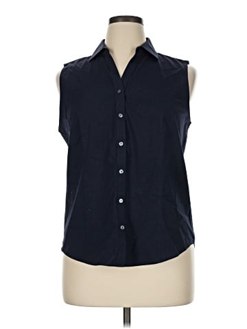 Talbots Sleeveless Button-Down Shirt (view 1)