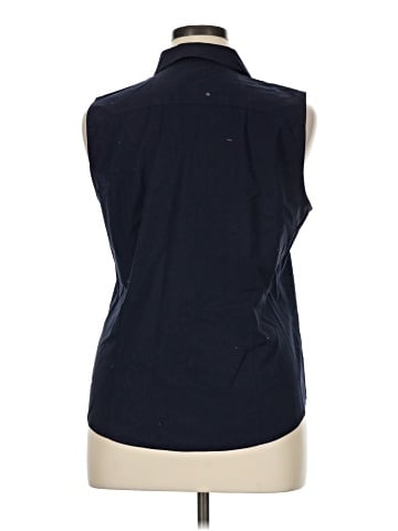 Talbots Sleeveless Button-Down Shirt (view 2)