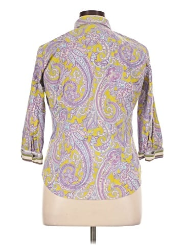 Robert Graham 3/4 Sleeve Button-Down Shirt (view 2)