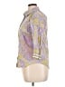 Robert Graham Paisley Purple 3/4 Sleeve Button-Down Shirt Size XL - photo 5