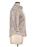 Robert Graham Paisley Purple 3/4 Sleeve Button-Down Shirt Size XL - photo 4