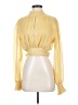 CBR Yellow Long Sleeve Blouse Size S - photo 1