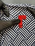 5/48 Chevron-herringbone Gray Blue Jumpsuit Size S - photo 4