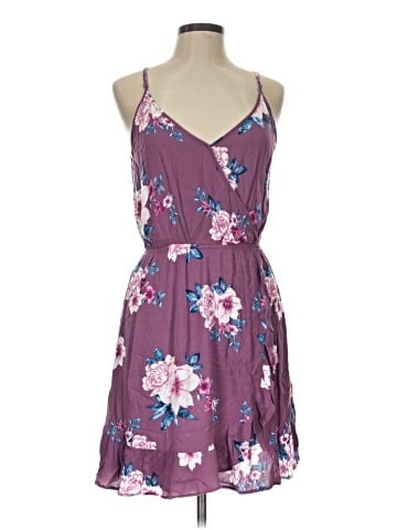 Pink Rose Casual Dress (view 1)