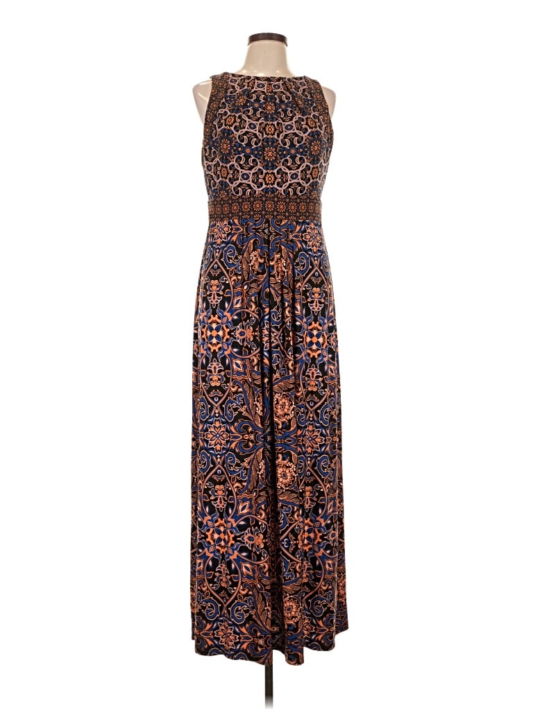 Pre-owned Wisp Casual Dress In Brown