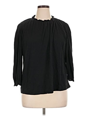 Velvet by Graham & Spencer 3/4 Sleeve Blouse (view 1)