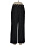 Ann Taylor LOFT 100% Polyester Polka Dots Black Casual Pants Size 4 - photo 1