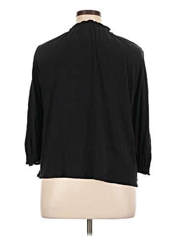 Velvet by Graham & Spencer 3/4 Sleeve Blouse (view 2)