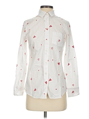 J.Crew Factory Store Long Sleeve Button-Down Shirt (view 1)