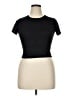 Love Streak Black Short Sleeve Turtleneck Size XL - photo 1