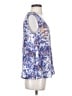 Antonio Melani 100% Silk Blue Sleeveless Silk Top Size S - photo 4