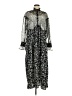 Topshop Silver Casual Dress Size 8 - photo 1