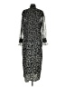 Topshop Silver Casual Dress Size 8 - photo 2