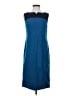 Pendleton Color Block Blue Casual Dress Size 4 - photo 1