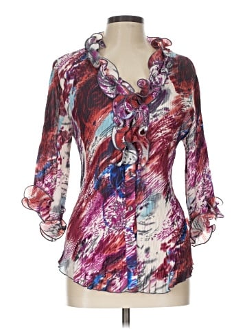 PIANO 3/4 Sleeve Blouse (view 1)
