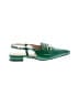 Unbranded Color Block Green Flats Size 8 1/2 - photo 1