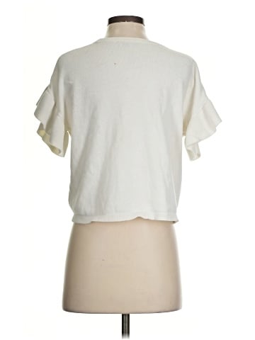 Madewell Ruffle-Sleeve Sweater Tee (view 2)