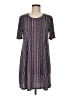 BCBGeneration Print Gray Casual Dress Size M - photo 1