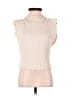MNG Ivory Sleeveless Top Size S - photo 1