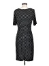 Perceptions Polka Dots Black Cocktail Dress Size S - photo 2