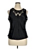 Cinema Etoile 100% Polyester Black Sleeveless Blouse Size XL - photo 1