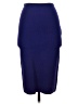 Diane von Furstenberg Solid Blue Formal Skirt Size P (petite) - photo 1