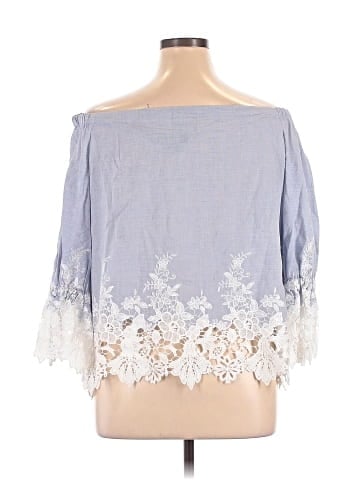 Alex Marie 3/4 Sleeve Blouse (view 2)
