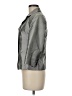 Ann Taylor 100% Silk Metallic Gray Silk Blazer Size 6 - photo 5