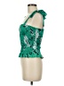 Krisa 100% Polyester Green Sleeveless Blouse Size M - photo 5